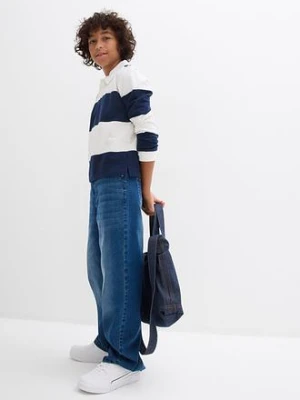 Bluza polo z czystej bawełny bonprix