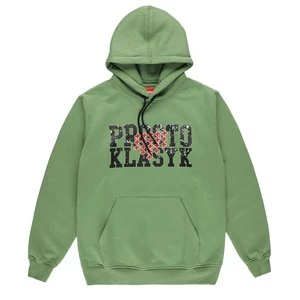 Bluza Prosto Klasyk Hoodie Ferras KL232MSWE2083 - zielona