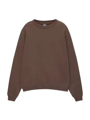 Bluza PULL&BEAR ciemnobrązowy