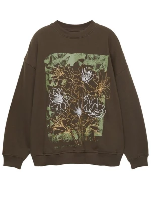 Bluza PULL&BEAR brązowy