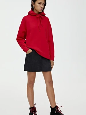 Bluza PULL&BEAR czerwony