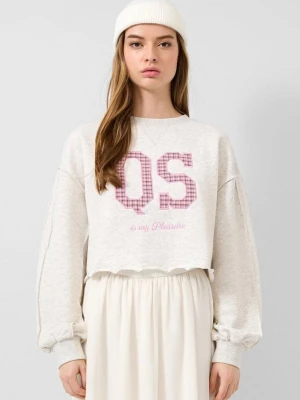 Bluza QS kremowy