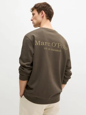 Bluza regularnie barwiona w masie Marc O'Polo hnědá