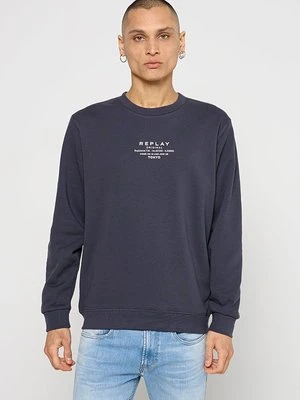 Bluza Replay granatowy