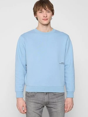 Bluza Replay jasnoniebieski