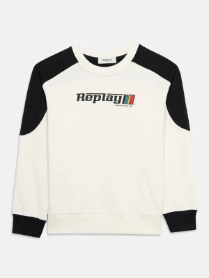 Bluza Replay mleczny