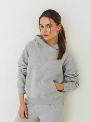 BLUZA RITA SZARY MELANŻ M - Flawless