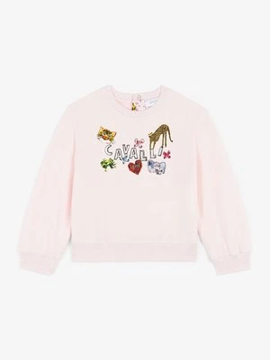 Bluza Roberto Cavalli różowy