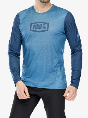 Bluza rowerowa 100% Airmatic Long Sleeve Jersey - slate blue