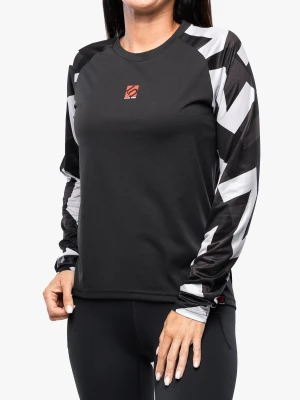 Bluza rowerowa damska Five Ten The Trail L/S - black/black