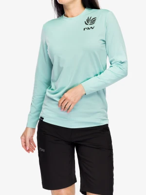 Bluza rowerowa damska Northwave Xtrail Long Sleeve Jersey - blue surf