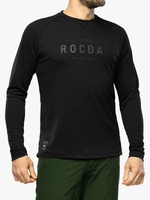 Bluza rowerowa Rocday Patrol - black/grey