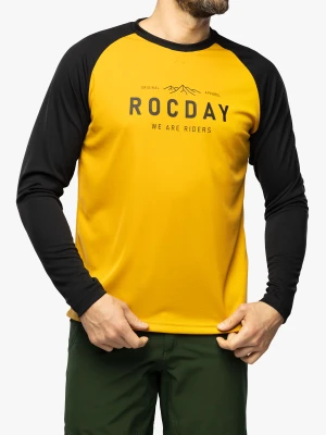 Bluza rowerowa Rocday Patrol - black/yellow