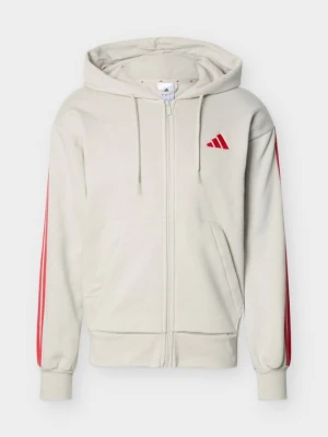 Bluza rozpinana Adidas beżowy