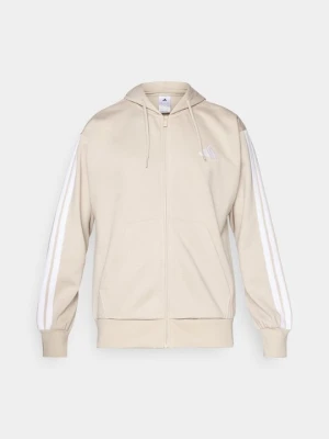Bluza rozpinana Adidas beżowy