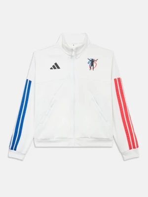 Bluza rozpinana Adidas biały