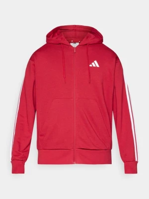 Bluza rozpinana Adidas bordowy