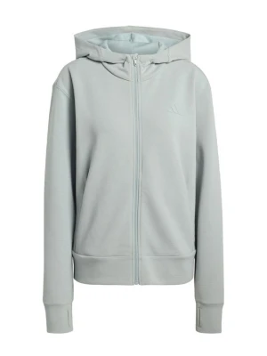 Bluza rozpinana Adidas jasnozielony