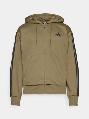 Bluza rozpinana Adidas oliwkowy