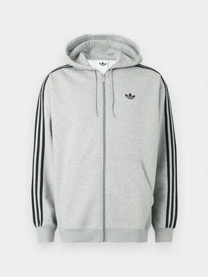Bluza rozpinana adidas Originals jasnoszary