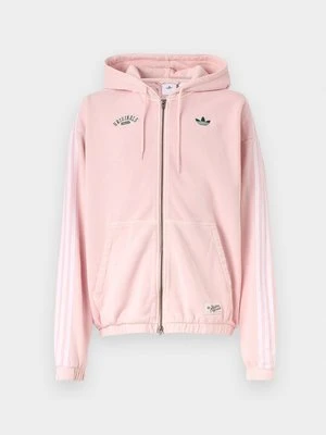 Bluza rozpinana adidas Originals różowy