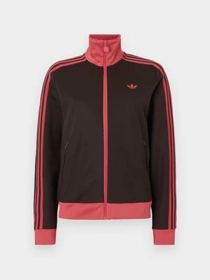Bluza rozpinana adidas Originals brązowy