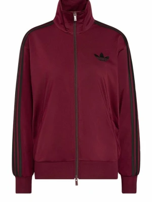 Bluza rozpinana adidas Originals czerwony