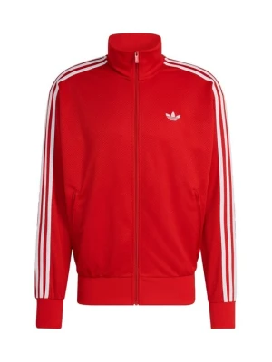 Bluza rozpinana adidas Originals czerwony