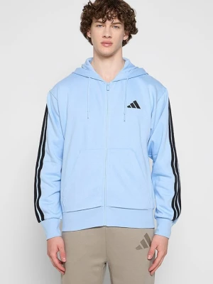 Bluza rozpinana adidas Originals niebieski