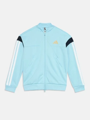 Bluza rozpinana adidas Originals niebieski