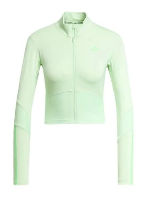 Bluza rozpinana Adidas zielony