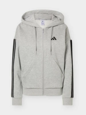 Bluza rozpinana Adidas szary melanż