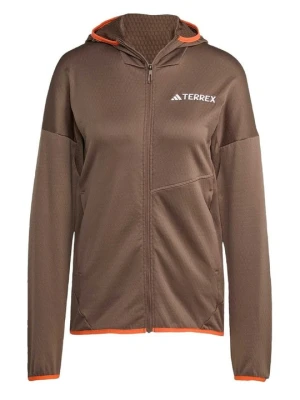 Bluza rozpinana Adidas Terrex brązowy
