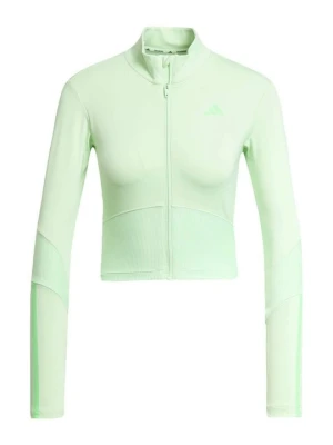 Bluza rozpinana Adidas zielony