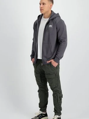 Bluza rozpinana Alpha Industries szary