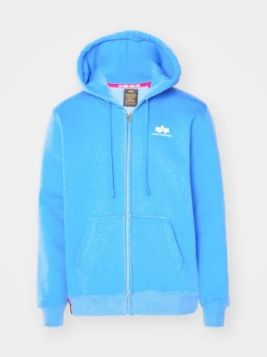 Bluza rozpinana Alpha Industries jasnoniebieski