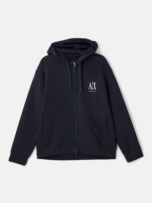 Bluza rozpinana Armani Exchange granatowy