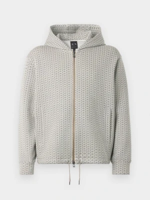 Bluza rozpinana Armani Exchange beżowy