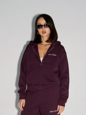 Bluza rozpinana blush bordowa Local Heroes