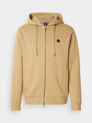 Bluza rozpinana Boss wielbłądzi