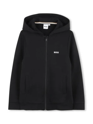 Bluza rozpinana Boss czarny