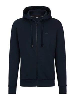 Bluza rozpinana Boss granatowy