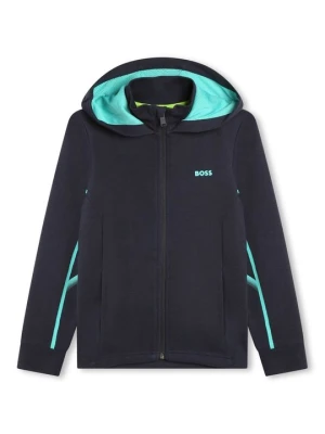 Bluza rozpinana Boss granatowy
