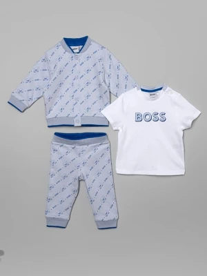 Bluza rozpinana Boss jasnoniebieski