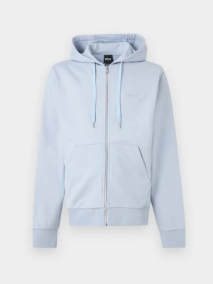 Bluza rozpinana Boss jasnoniebieski