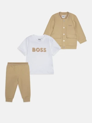 Bluza rozpinana Boss piaskowy