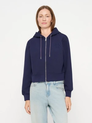 Bluza rozpinana Calvin Klein Jeans niebieski