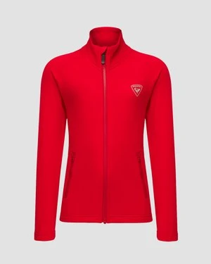 Bluza rozpinana chłopięca Rossignol Boy Fleece czerwona