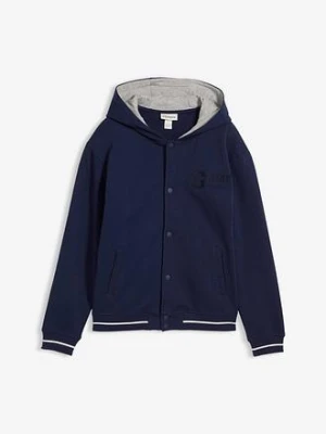 Bluza rozpinana college z czystej bawełny organicznej bonprix