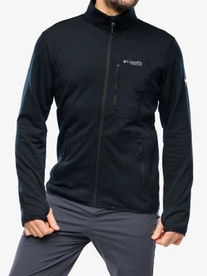 Bluza rozpinana Columbia Triple Canyon Grid Fleece Full Zip - black